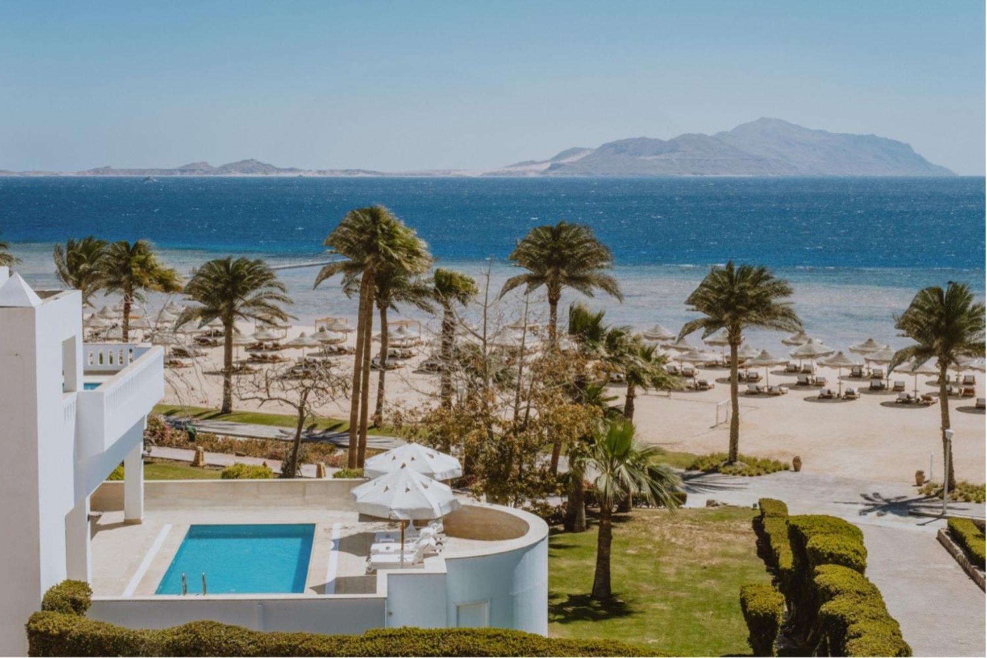 Baron Resort Sharm El Sheikh (Adults Only) Exterior foto View of the beach