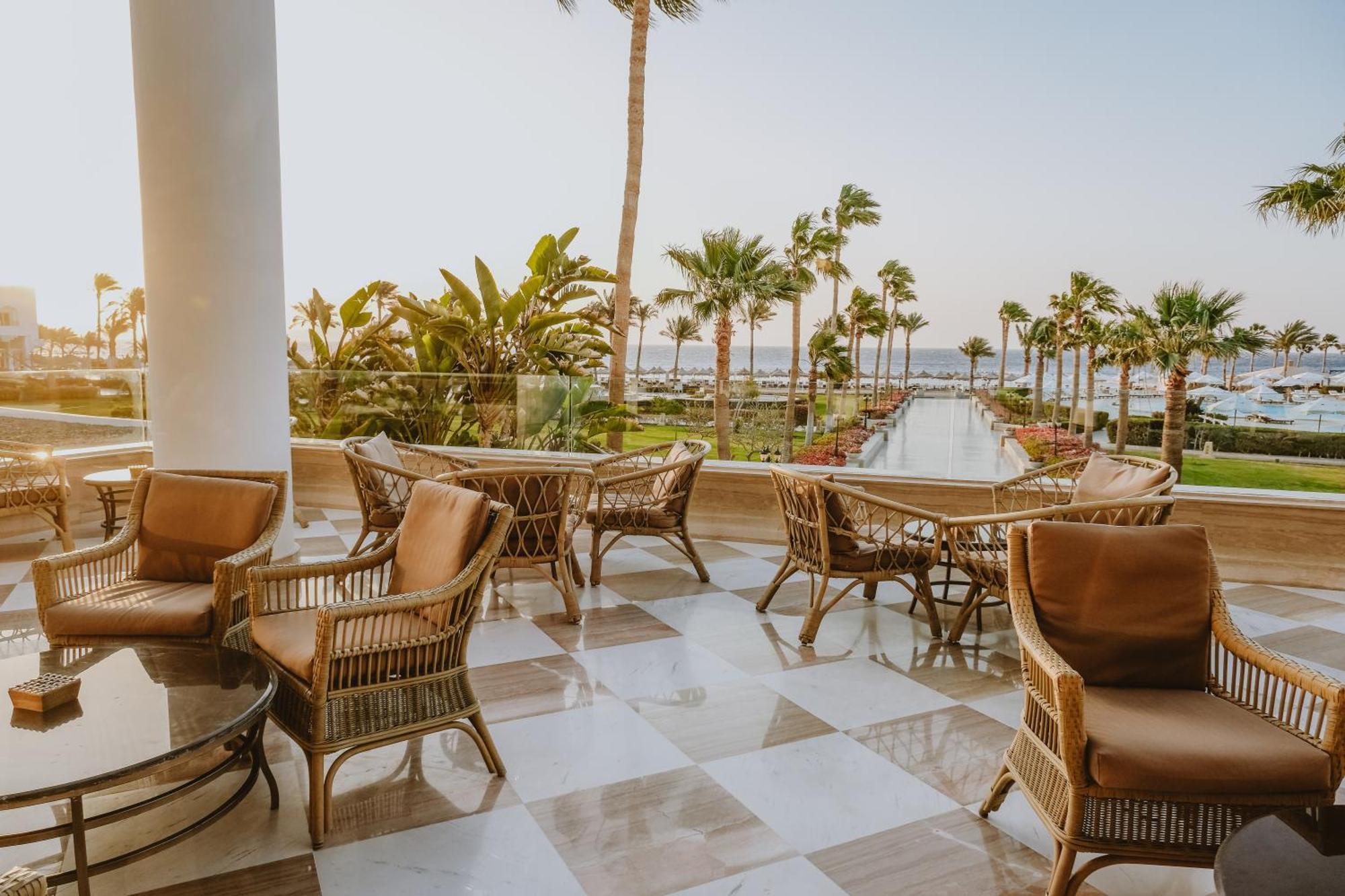Baron Resort Sharm El Sheikh (Adults Only) Exterior foto The terrace at the hotel