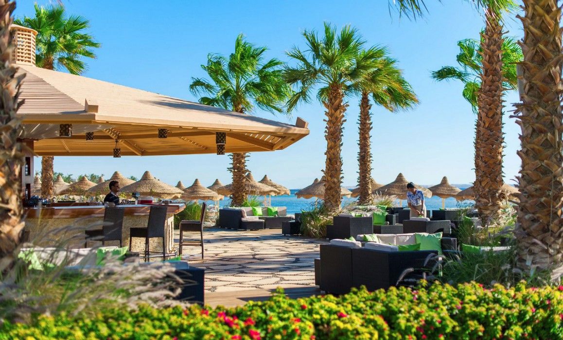 Baron Resort Sharm El Sheikh (Adults Only) Exterior foto The beach at the resort